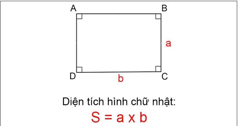 Bài tập công thức tính chiều dài chiều rộng