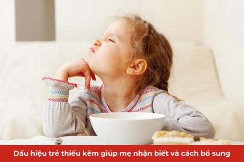 Các dấu hiệu và biểu hiện thường gặp của thiếu kẽm ở trẻ sơ sinh cần lưu ý