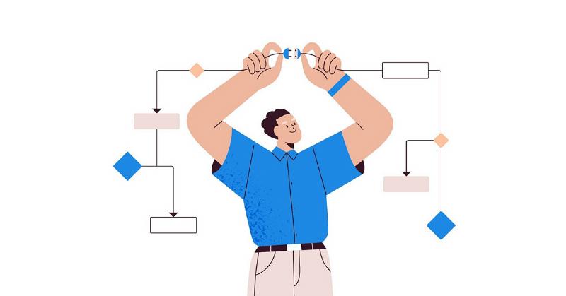 Bàn tay đang thực hiện các bước đầu tiên để vẽ bản đồ Việt Nam đơn giản