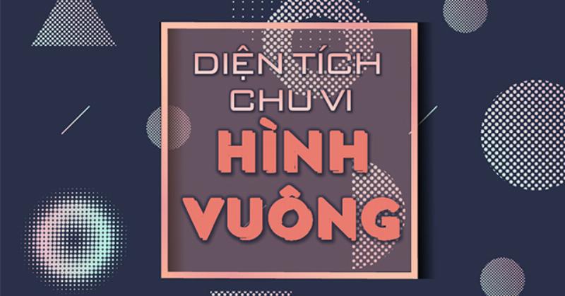 Minh họa khái niệm chu vi bằng cách vẽ một đường đi xung quanh hình vuông, cho thấy tổng chiều dài đường đi chính là chu vi hình vuông