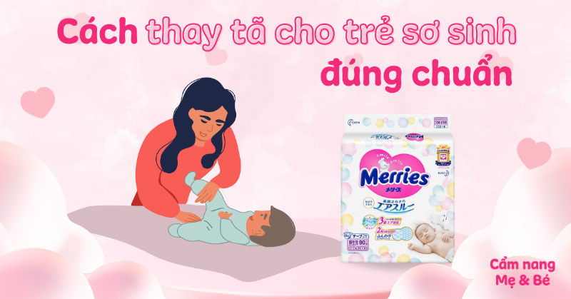 Cách kiểm tra độ vừa vặn của bỉm trên người trẻ sơ sinh để tránh tràn và hăm