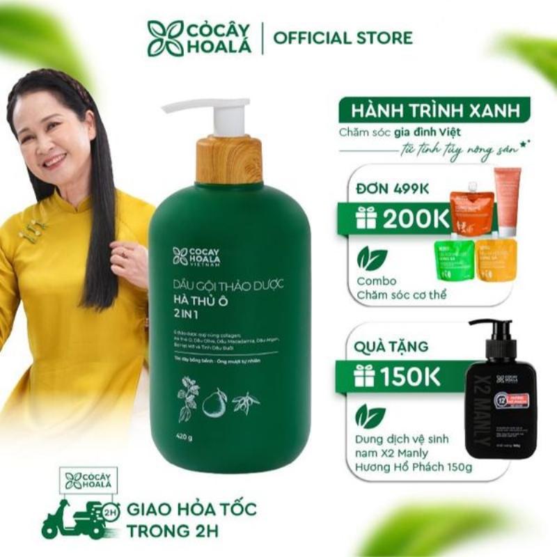 Hình ảnh mái tóc đen dày, bóng mượt tự nhiên nhờ chăm sóc từ hà thủ ô