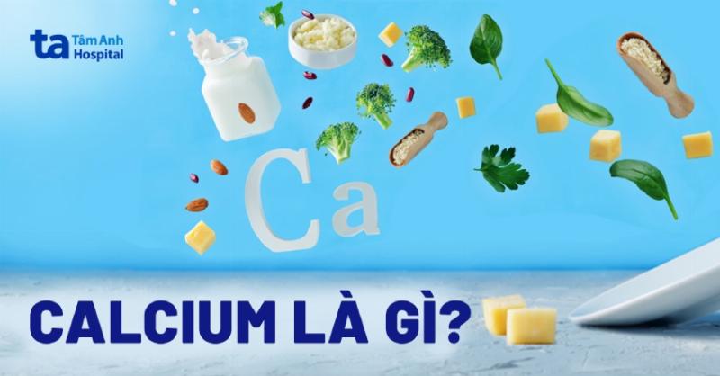 Biểu đồ minh họa nhu cầu canxi khuyến nghị theo từng nhóm tuổi và giai đoạn sống, nhấn mạnh sự khác biệt.