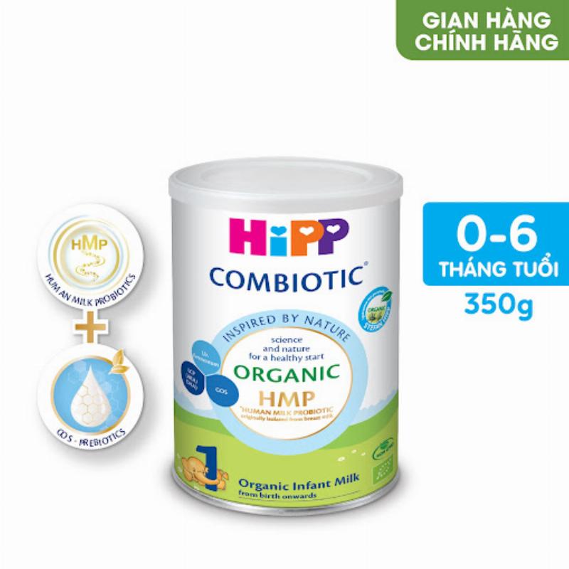 Bảng mô tả thành phần Sữa HiPP Số 1 Organic Combiotic
