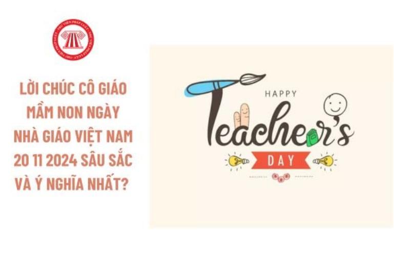 Tựa đề thiệp 20/11 ý nghĩa tặng cô giáo với những lời chúc tốt đẹp nhất