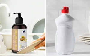 Phân biệt nước rửa chén hữu cơ và hóa học