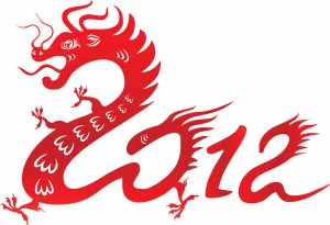 Biểu đồ phong thủy minh họa cung mệnh nam và nữ sinh năm 2012