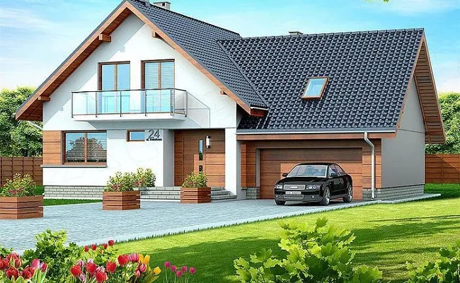 Thiết kế nhà 3 gian hiện đại có tầng lửng, tối ưu không gian sử dụng và giữ nét truyền thống