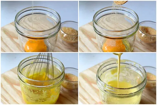 Đánh trứng ở tốc độ cao và theo một chiều để tránh bị tách nước