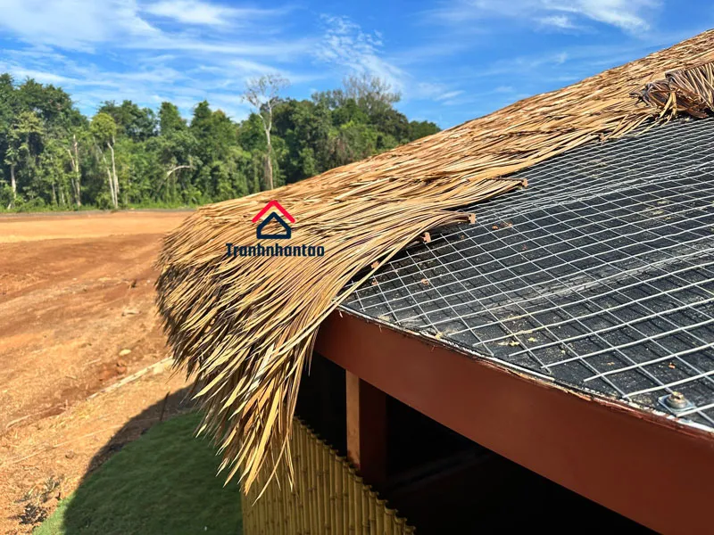 Thiết kế nhà chòi đơn giản với vật liệu bền đẹp