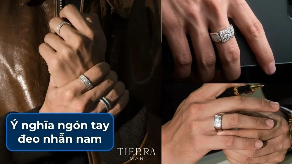 Ý nghĩa ngón tay đeo nhẫn của nam trên tay trái và tay phải