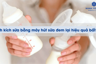 Cách kích sữa bằng máy hút sữa đem lại hiệu quả bất ngờ