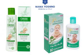 Top các loại sữa tắm lá trầu cho bé tốt nhất thị trường hiện nay