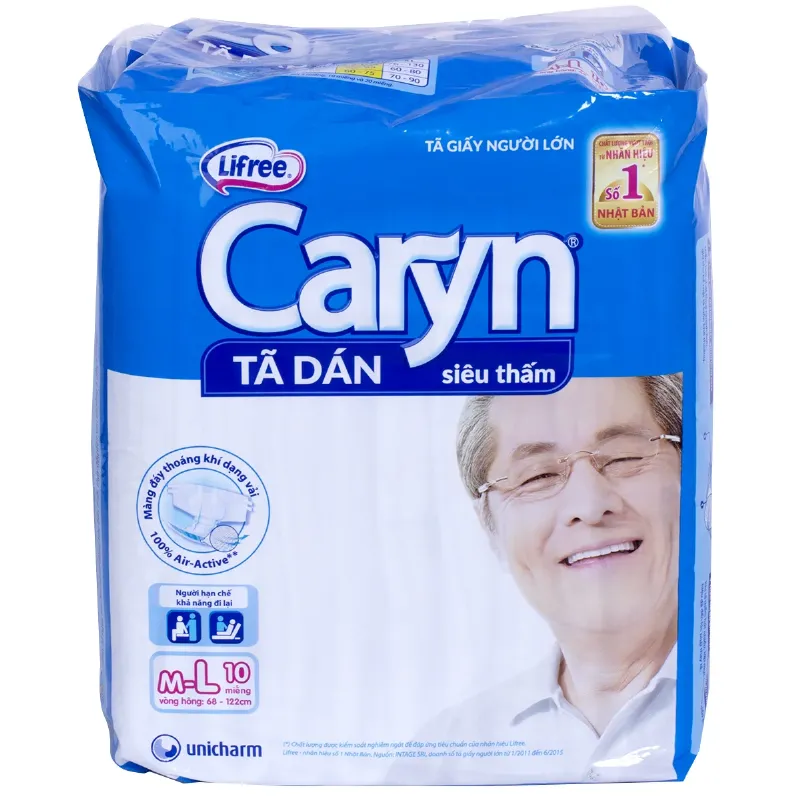 Bỉm Caryn quần và dán sau sinh