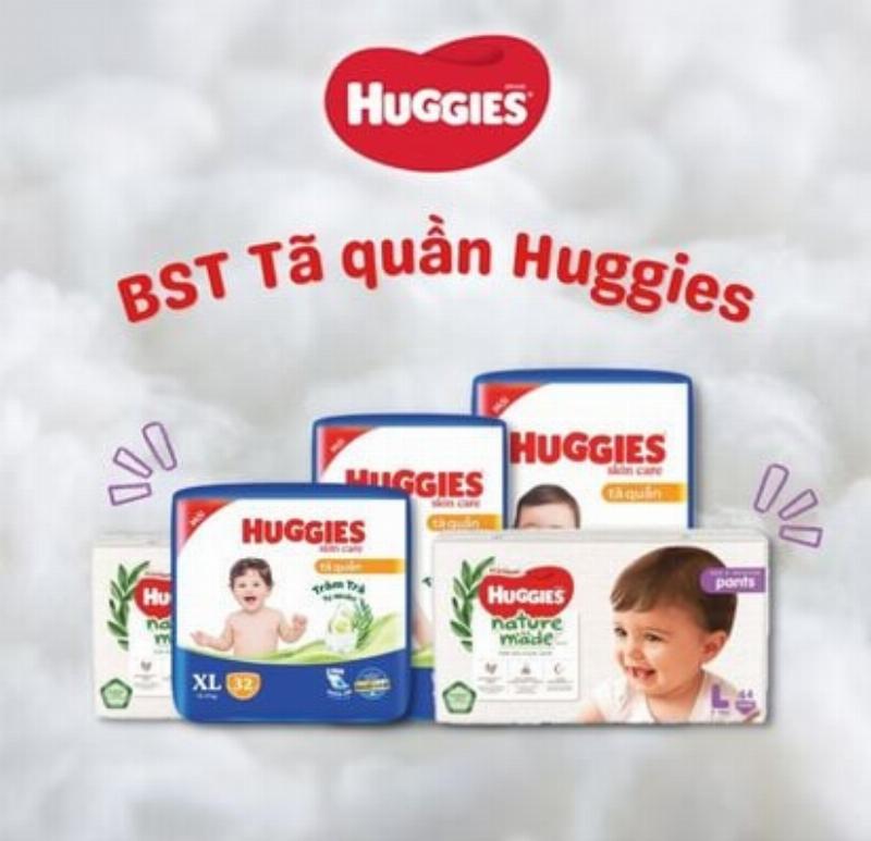 Các loại tã quần Huggies size M