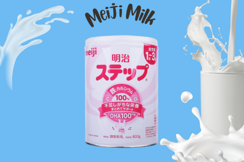 Cách Pha Sữa Meiji Nội Địa 1 3