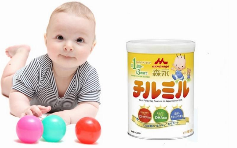 Cách Pha Sữa Morinaga Nội Địa Số 9 Cho Bé