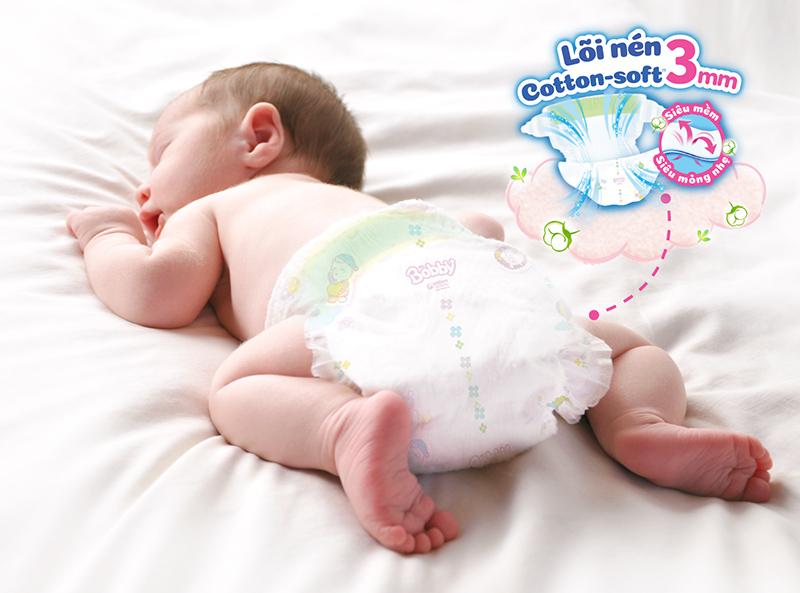 Chọn kích cỡ tã Bobby Newborn phù hợp cho bé