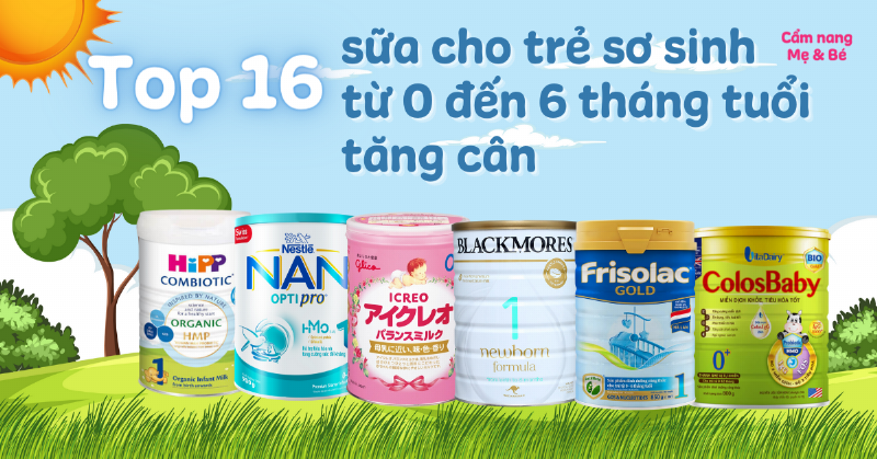 Chọn sữa cho bé 5 tháng tuổi