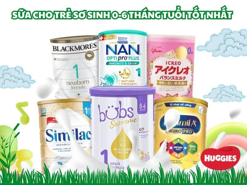 Chọn sữa công thức cho bé sơ sinh