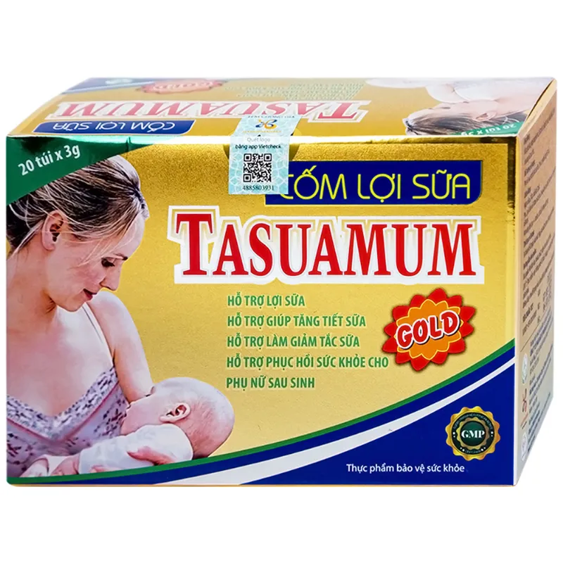 Com lợi sữa Tasuamum cách sử dụng