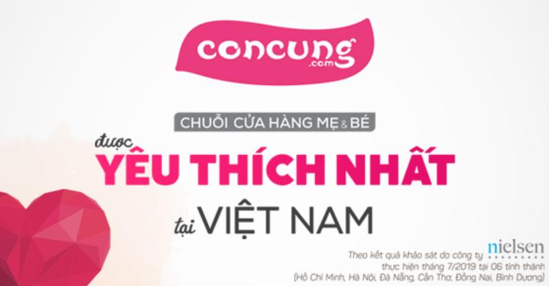 Cửa hàng sữa lớn tại Hà Nội - Con Cưng