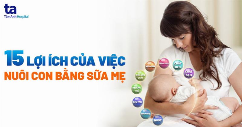 Lợi ích của sữa mẹ cho trẻ 5 tháng