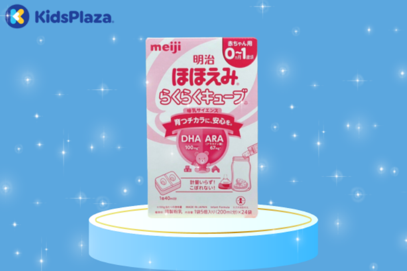 Ưu điểm của sữa Meiji thanh 0 1 nội địa Nhật