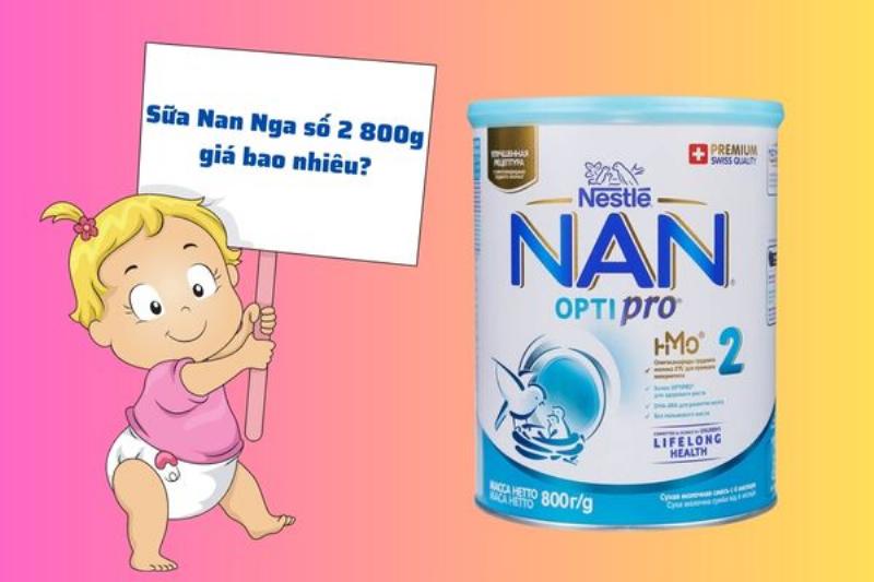 Giải đáp thắc mắc về sữa Nan Nga số 2 hộp 400g