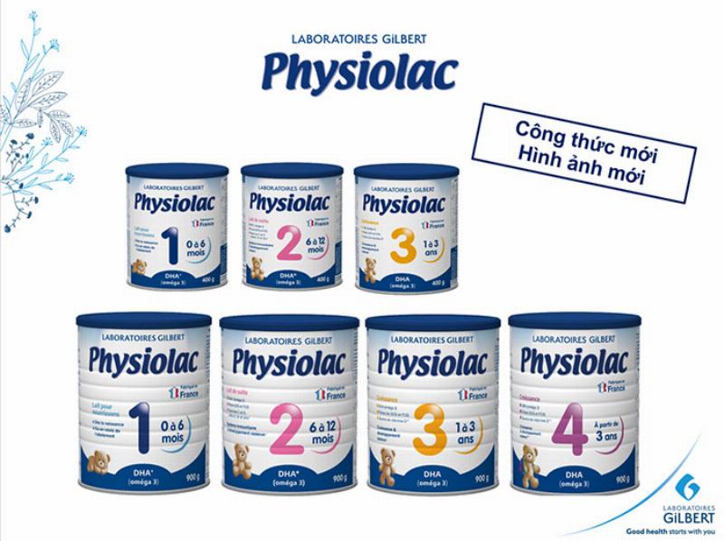 Giá sữa Physiolac số 2 trên thị trường