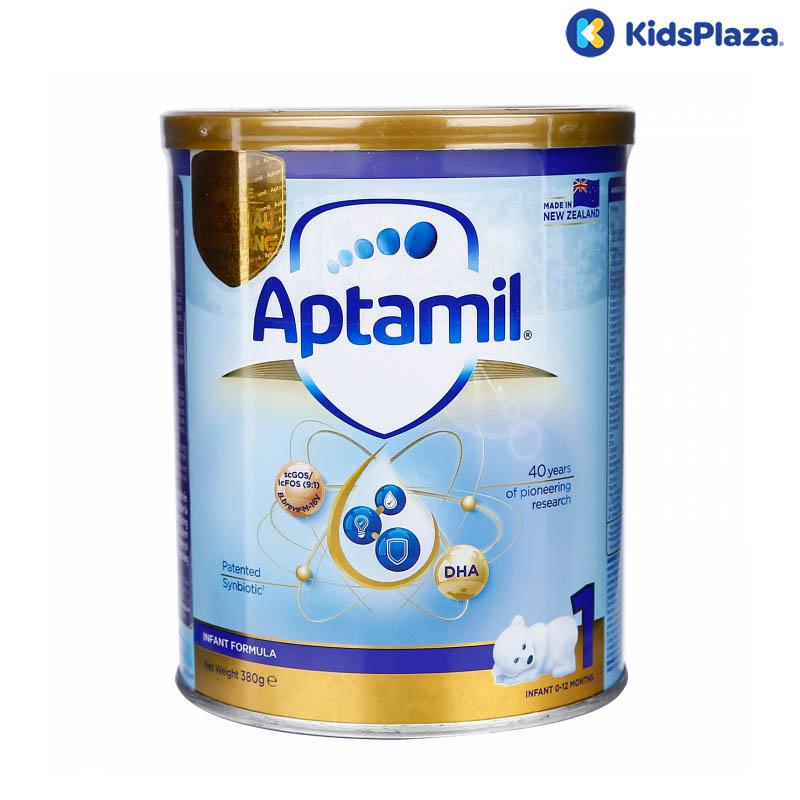 Hướng dẫn các bước pha sữa Aptamil New Zealand Số 1 đúng cách cho bé sơ sinh