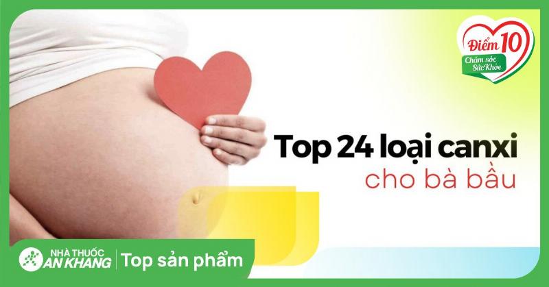 Canxi hữu cơ D3 K2 tăng cường hấp thu cho bà bầu