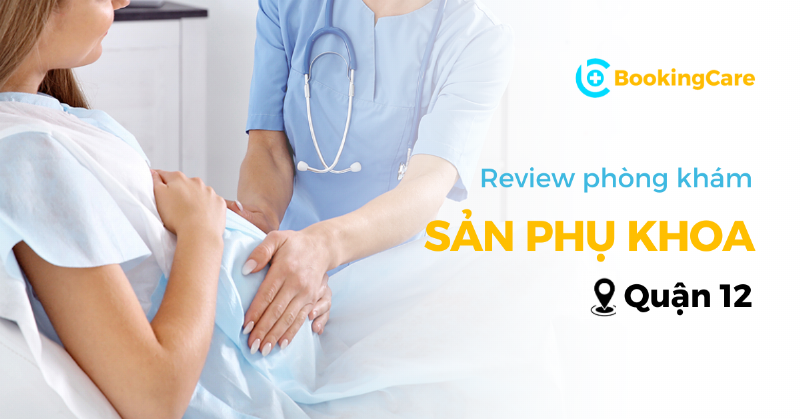 Hình ảnh minh họa người phụ nữ đang so sánh các lựa chọn phòng khám sản phụ khoa trên máy tính bảng