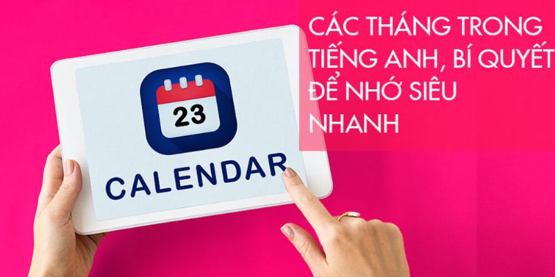 Hinh anh lich thang 6 trong tieng Anh, nhan manh ten goi June va cac ngay trong thang