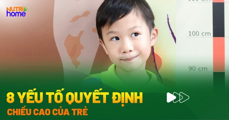 Các yếu tố chính ảnh hưởng đến chiều cao cân nặng của bé