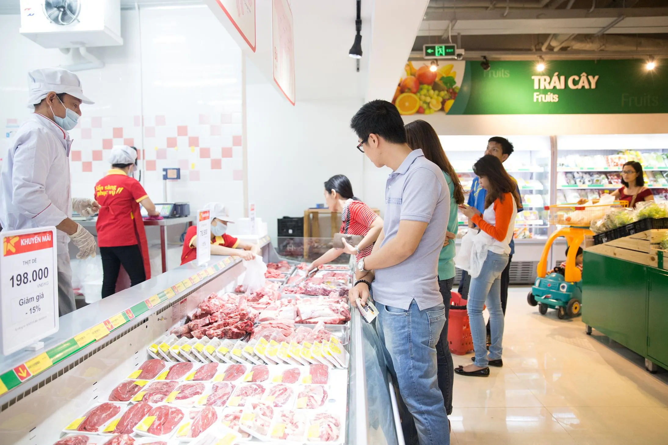 Siêu thị trong tòa nhà Vincom Center Đồng Khởi