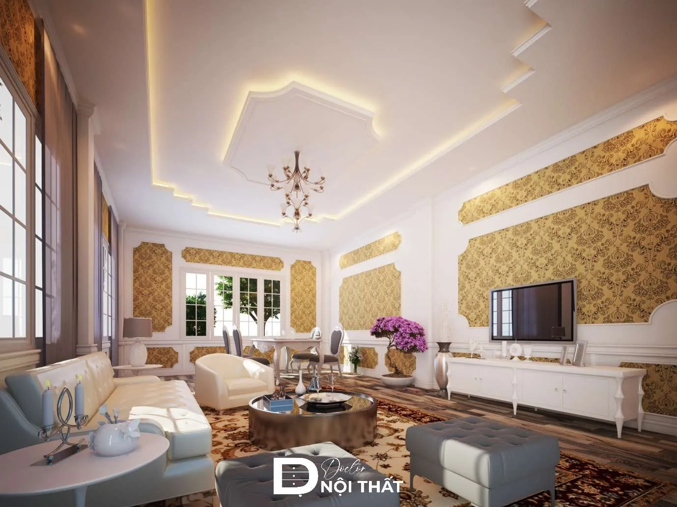 Ưu tiên các loại trần thạch cao chống ẩm tốt