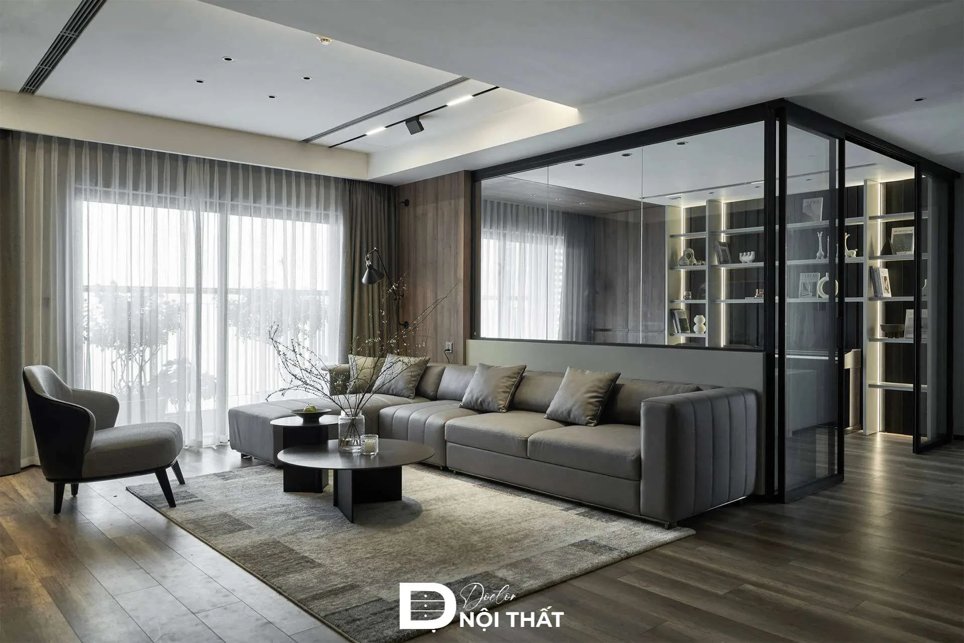 Độ bền của trần thạch cao phòng khách có thể lên tới hàng chục năm