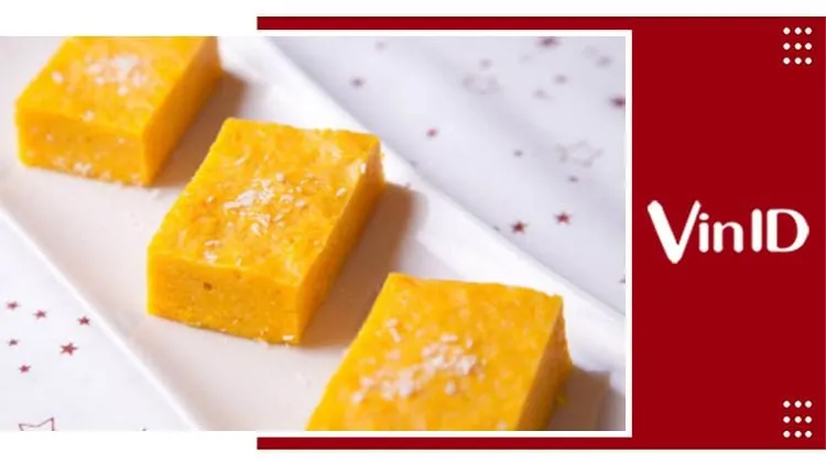 Bánh bí đỏ hấp dừa thơm ngon, béo ngậy