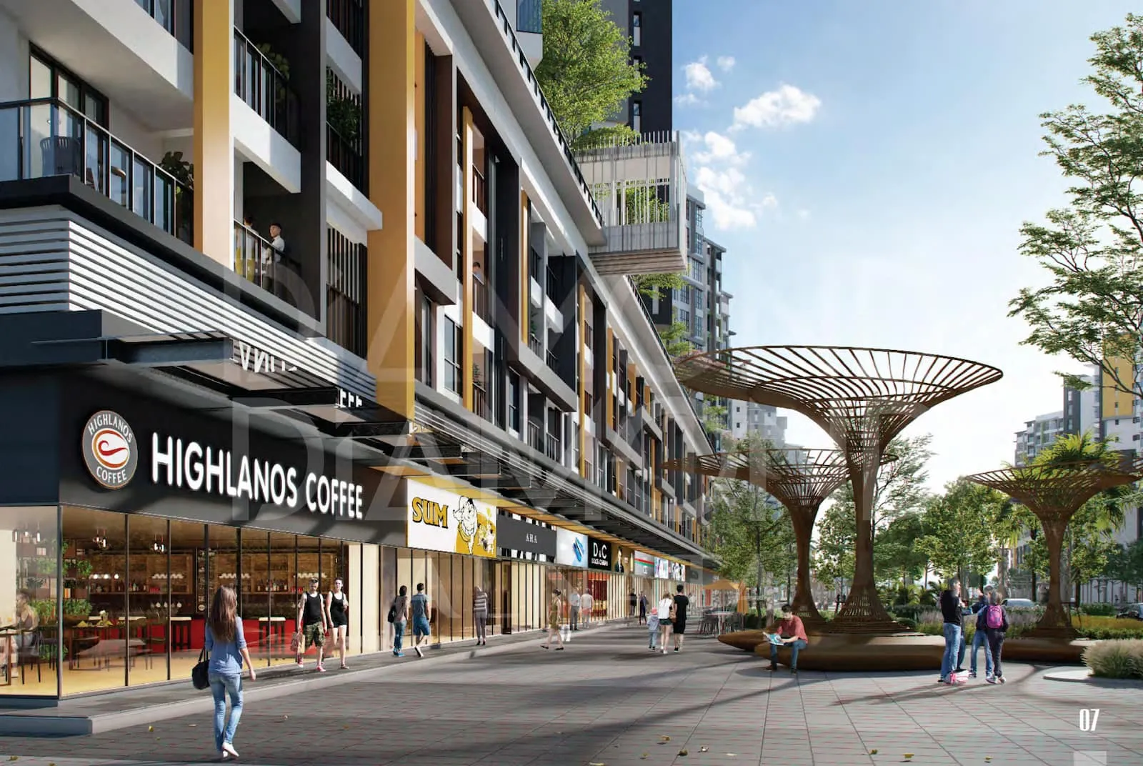 Góc nhìn tiện ích tại Celadon City