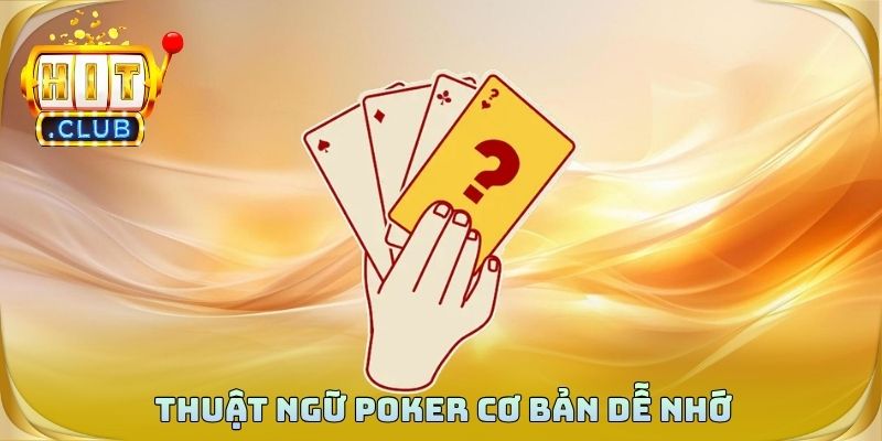 Thuật ngữ Poker cơ bản dễ nhớ cho người mới tập chơi